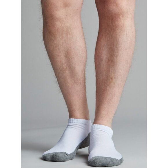 18 Pack Men's Low Cut Socks Synthetic S9 White size: 13-15 New NWB - Picture 2 of 4
